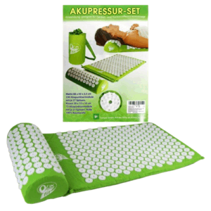 Akupressur-Massage-Set – Matte & Nackenkissen mit 7.857 Spitzen für Tiefenentspannung