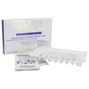 Hyaluronsäure-Konzentrat für Gesicht, Hals und Dekolleté, 7 x 2,5 ml
