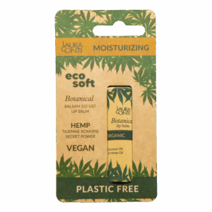 Lippenbalsam Laura Conti Botanical mit Hanföl, feuchtend, organisch, 7,2 g