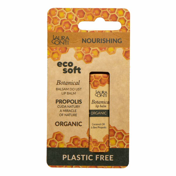 Lippenbalsam Propolis Lippenbalsam Laura Conti Botanical mit Propolisextrakt, nährend, organisch, 7,2 g