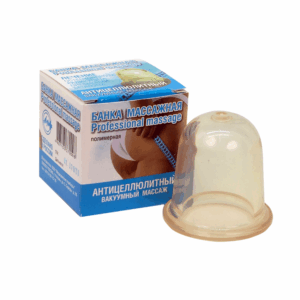 Schröpfglas aus Gummi, H 5 cm x D 4 cm – Für effektive Massage & Durchblutungsförderung