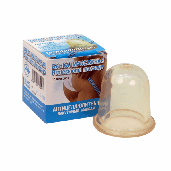 Schröpf Schröpfglas aus Gummi, H 5 cm x D 4 cm – Für effektive Massage & Durchblutungsförderung